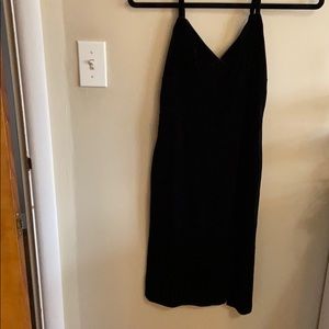 Velvet Black Dress